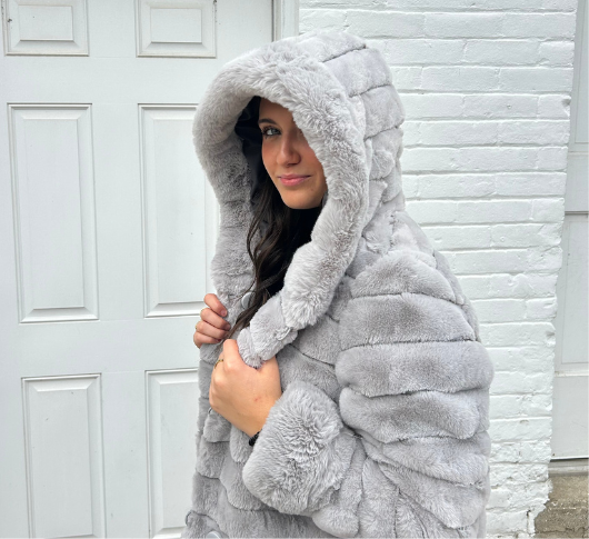 Jones faux fur coat online