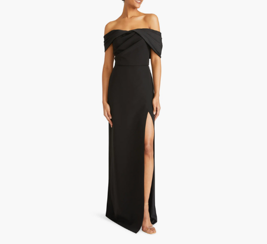 Monique lhuillier discount bridesmaids stretch crepe