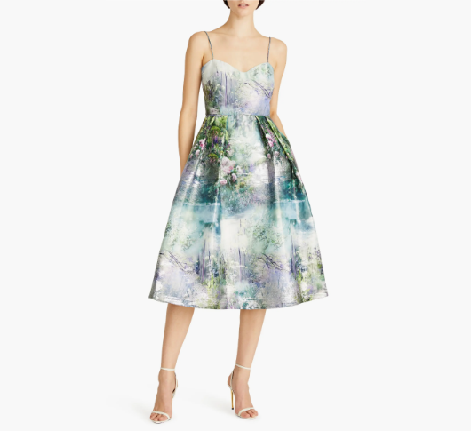 Monique lhuillier shop garden jacquard gown