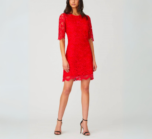 Shoshanna Women's Wisteria Lace Taryn Dress Shoshanna Women's Wisteria Lace Taryn Dress