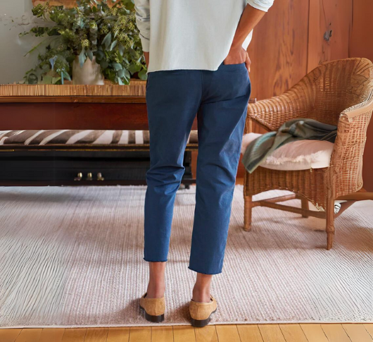 Frank & Eileen - Wicklow Italian Chino in Vintage Navy – Sophia Lustig