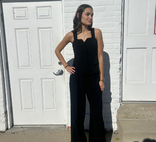 Drew black jumpsuit sales