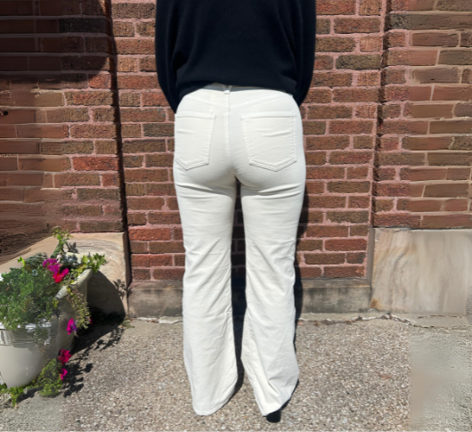 Veronica Beard - Crosbie Wide Leg Corduroy Pants in Ecru – Sophia Lustig