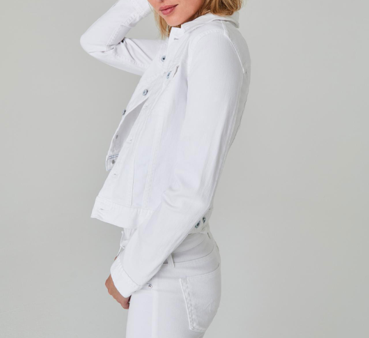 AG Robyn Denim Jacket White