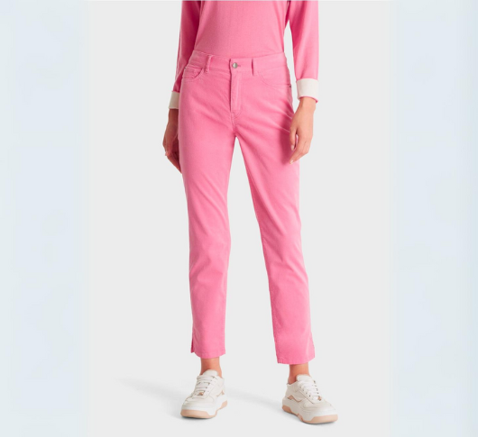 Marc Cain - Silea Pants with Side Slits in Bright Orchid