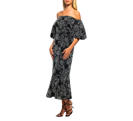 Shoshanna off the shoulder dress outlet