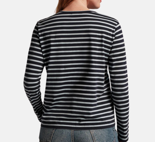 Frances Valentine - Long Sleeve Striped T-Shirt