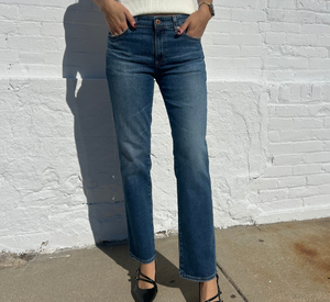 AG Jeans - Low Rise Straight Jeans in 15YRS Prague