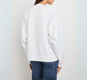 RAILS - Classic Crewneck in Ivory and Navy