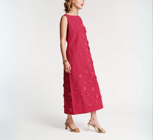 Francis Valentine - Mirabelle Maxi Dress in Fuchsia