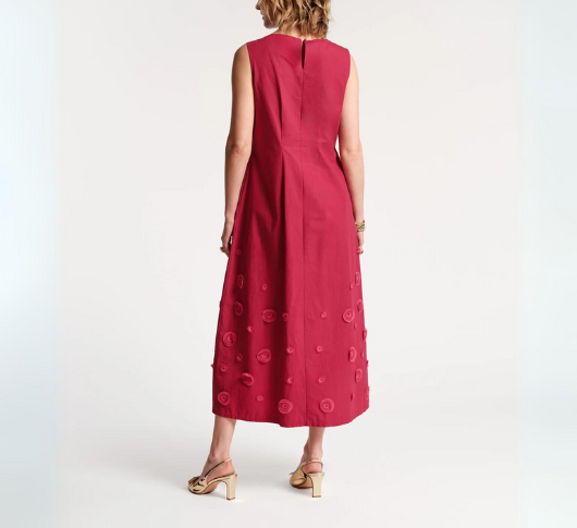 Francis Valentine - Mirabelle Maxi Dress in Fuchsia