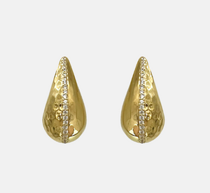 Tat2 Designs - Gia Teardrop Earrings in Gold