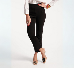 Frances Valentine - Quincy Stretch Pant in Black