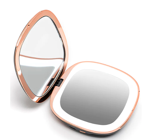 Fancii - Mila Compact LED Mirror in White