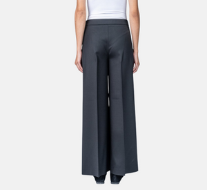 Via Masini - Wide Leg trouser in Black