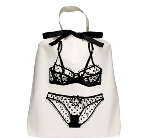 
            
                Load image into Gallery viewer, Bag-all - Polkadot Lingerie Bag in Cream
            
        