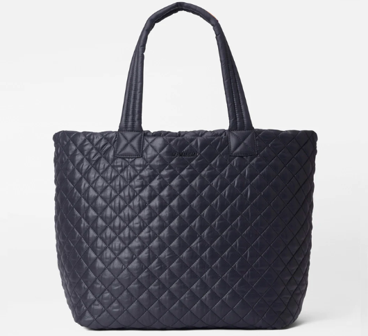 
            
                Load image into Gallery viewer, MZ Wallace - Large Metro Tote Deluxe in Black Rec
            
        