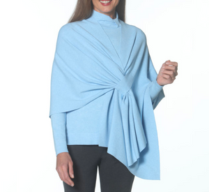 
            
                Load image into Gallery viewer, J&amp;#39;envie - Pull Thru Wrap in Sky Blue
            
        
