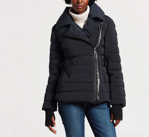 Adroit Atelier - Kiki Fitted Down Jacket in Black