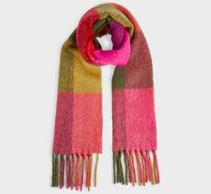 
            
                Load image into Gallery viewer, Marc Cain - Wool Checked Scarf
            
        