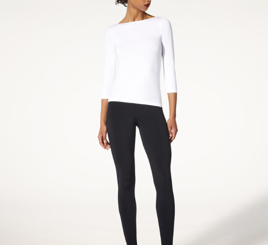 Wolford - Cordoba 3/4 Sleeve Top in White