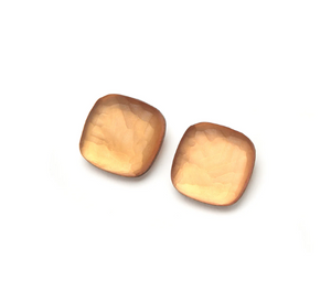 PONO - Square Clip Earring in Honey