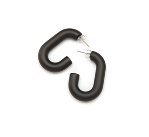 PONO - 1/2 "C" Shape Hoop in Matte Black