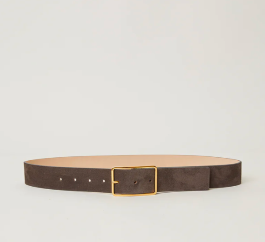 
            
                Load image into Gallery viewer, B-Low The Belt - Milla Suede Belt in Charcoal Gold
            
        