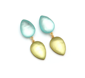 PONO - Tear Drop Earring in Waterfall