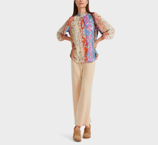 Marc Cain - Colorful "Rethink Together" Blouse