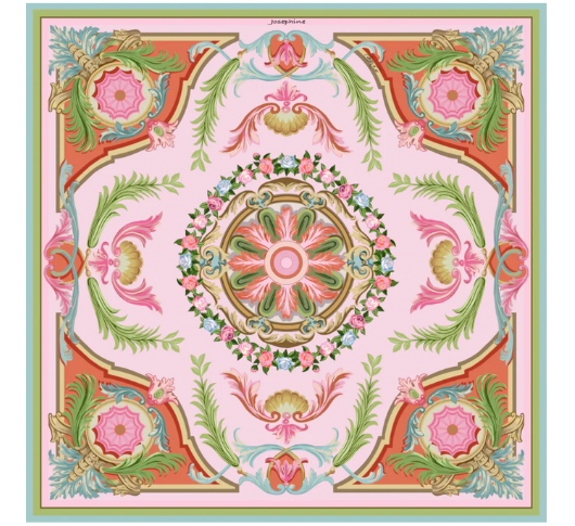 Carson & Co - Josephine Scarf in Pink