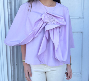 Psophia - 2 Piece Cape Top in Lavender