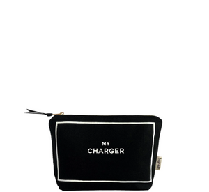 
            
                Load image into Gallery viewer, Bag-all - Travel Charger Pouch in Black
            
        