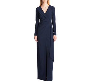 
            
                Load image into Gallery viewer, Halston - Jasmine Fluid Crepe Gown
            
        