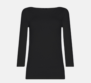 Wolford - Cordoba 3/4 Sleeve Top in Black