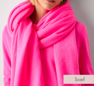 
            
                Load image into Gallery viewer, White + Warren - Cashmere Scarf in Pink Glow
            
        