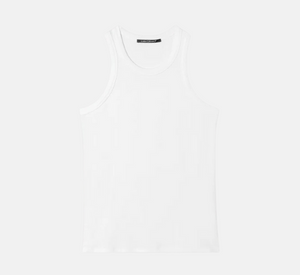 Luisa Cerano - Ribbed Tank in White