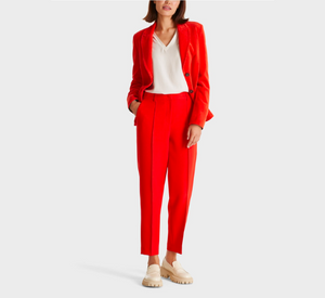 Marc Cain - Corduroy Blazer in Bright Fire Red