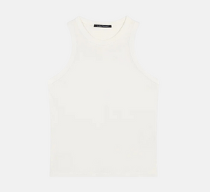 Luisa Cerano - Ribbed Tank in Off White