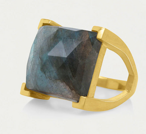 Dean Davidson Design -  Plaza Ring With Gemstone in Labradorite