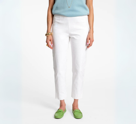 Frances Valentine - Lucy Stretch Pant in White