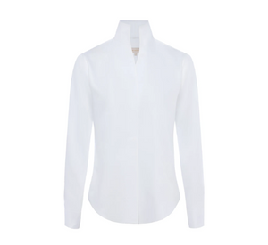 SARAH ALEXANDRA - Collar Button Down in White Sands