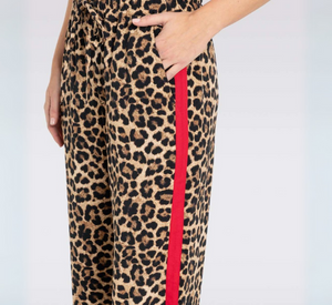MAC JEANS - Chiara Summer Galloon Pant in Walnut Leo