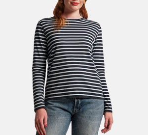 Frances Valentine - Long Sleeve Striped T-Shirt
