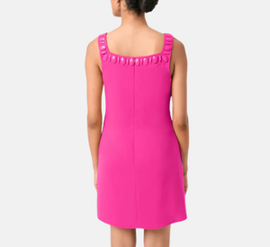Trina Turk - Yokuna Jewel Neck Mini Dress in Trina Pink