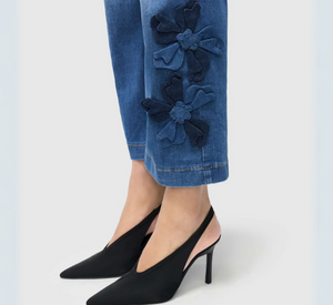 MAC JEANS - Culotte Blossom Jean in Natty Brilliant Blue