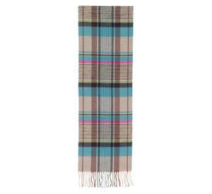 FRAAS SCARF COMPANY - Colored Multi Glen Plaid in Pink