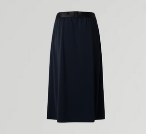 Iris Setlakwe - Front Slit Skirt in Navy