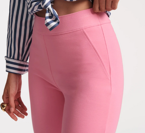 Frances Valentine - Wonder Pant Stretch Waist in Pink