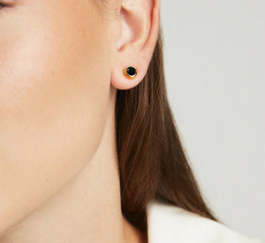 Dean Davidson - Signature Small Knockout Studs in Black Onyx